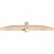 Ekena Millwork Eugene Smooth Timber Gable Bracket, Douglas Fir, 48"W x 8"H x 3 1/2"D x 3 1/2"F, 4/12 Pitch GBW048X08X0404EUG00SDF - alternate 5